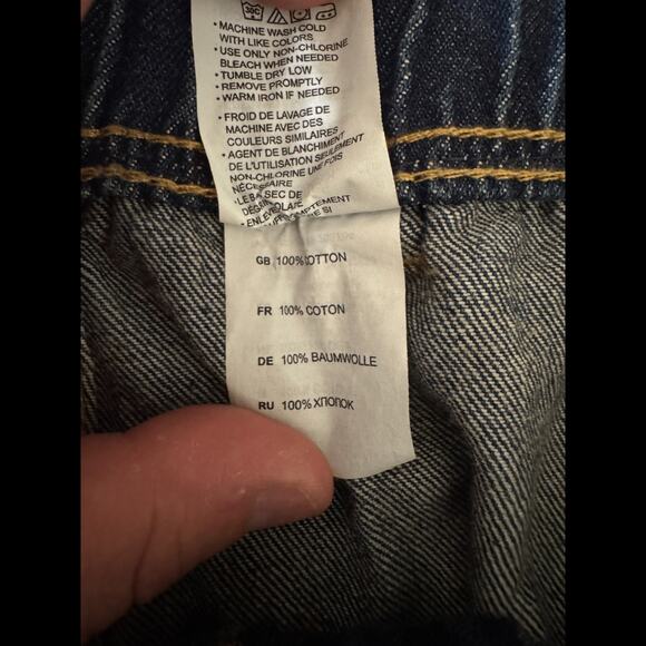 Harbor Bay Women’s Plus 6X Blue Denim Jeans Elastic Waist Straight Leg NWT - Picture 14 of 16